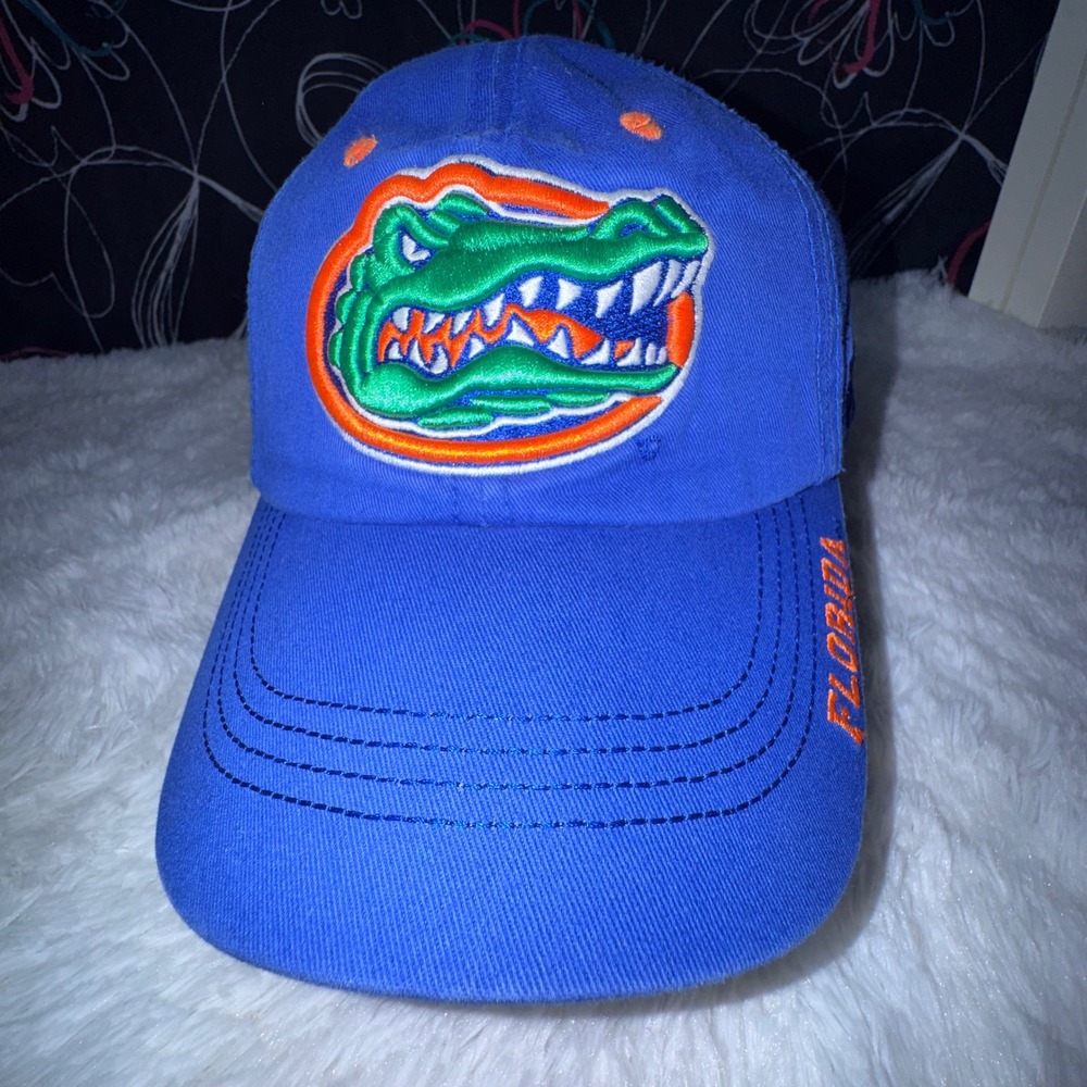 Top of the World Florida Gators Hat Mens OSFA Blue Adjustable Strapback Cap